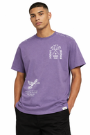 Highly Undrtd Above All T-Shirt In Purple US6110 - FRESH N FITTED