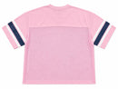 Papercut 'Ambition' Cropped Jersey Tee In Pink