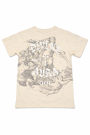 Highly Undrtd Kids Divin Aura T-Shirt In Chalk US6109K - FRESH N FITTED