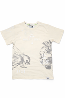 Highly Undrtd Kids Divin Aura T-Shirt In Chalk US6109K - FRESH N FITTED