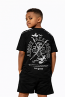 Highly Undrtd Kids Above All T-Shirt Black US6110K - FRESH N FITTED