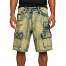 Evolution Men's Staple Denim Shorts In Ice Tint EV-2200388 - FRESH N FITTED