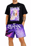 Highly Undrtd Apex Predator Shorts In Purple US6201 - FRESH N FITTED