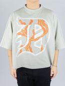 DVMT 'Struck' Cropped T-Shirt (Grey) 751-112 - FRESH N FITTED