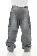 Stylo Blue Buckled Baggy VTR 3 BKL (Blue) - FRESH N FITTED