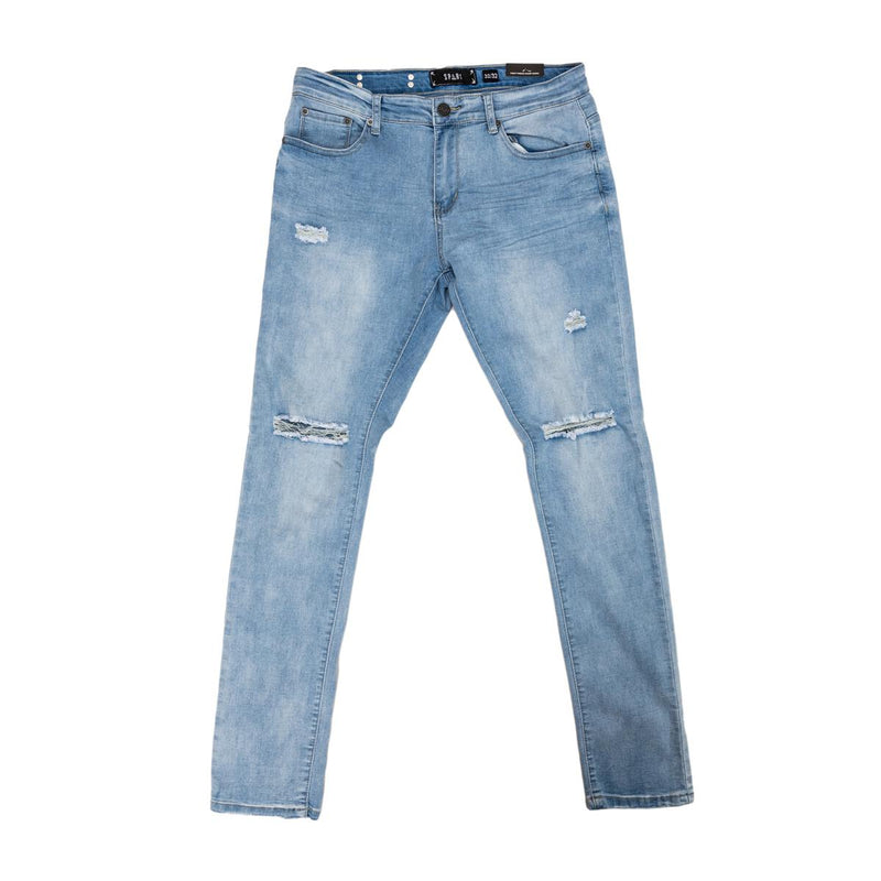 Spark Ripped Denim (Lt.Blue) B1913 - Fresh N Fitted Inc