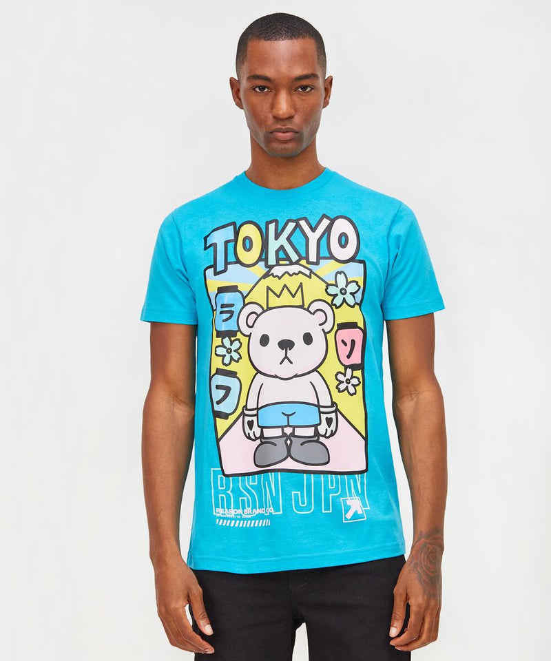 Reason 'Neo Tokyo' T-Shirt (Aqua) A1-041 - Fresh N Fitted Inc