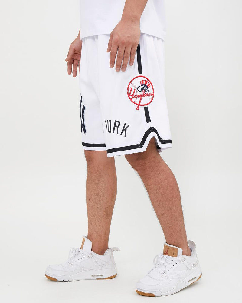 Pro Standard New York Yankees Pro Team Shorts (White) LNY331805 - Fresh N Fitted Inc