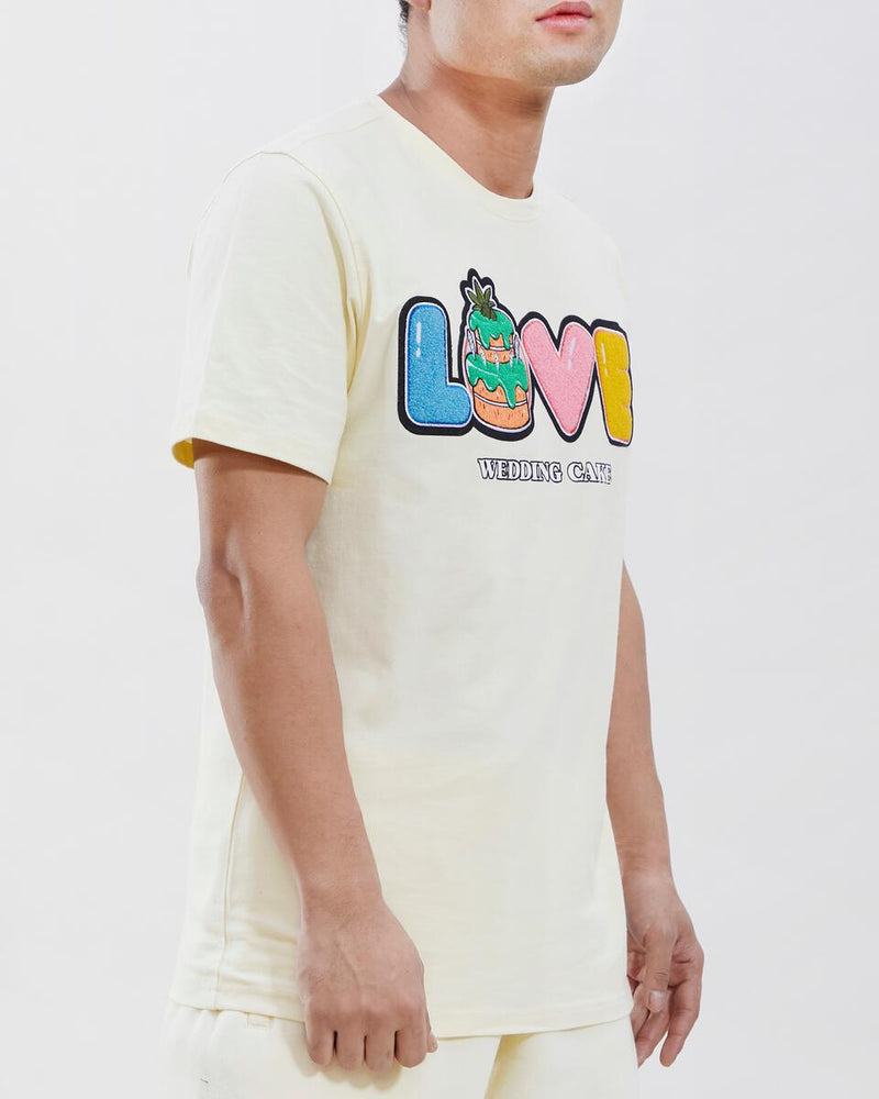 Wedding Cake 'Love' T-Shirt (Eggshell) WC1970061 - Fresh N Fitted Inc