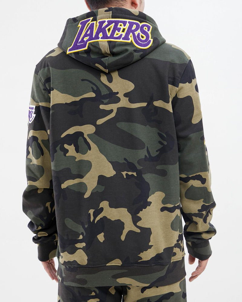 Pro Standard 'LA Lakers' Logo Pro Team Hoodie (Camo) BLL553478 - Fresh N Fitted Inc