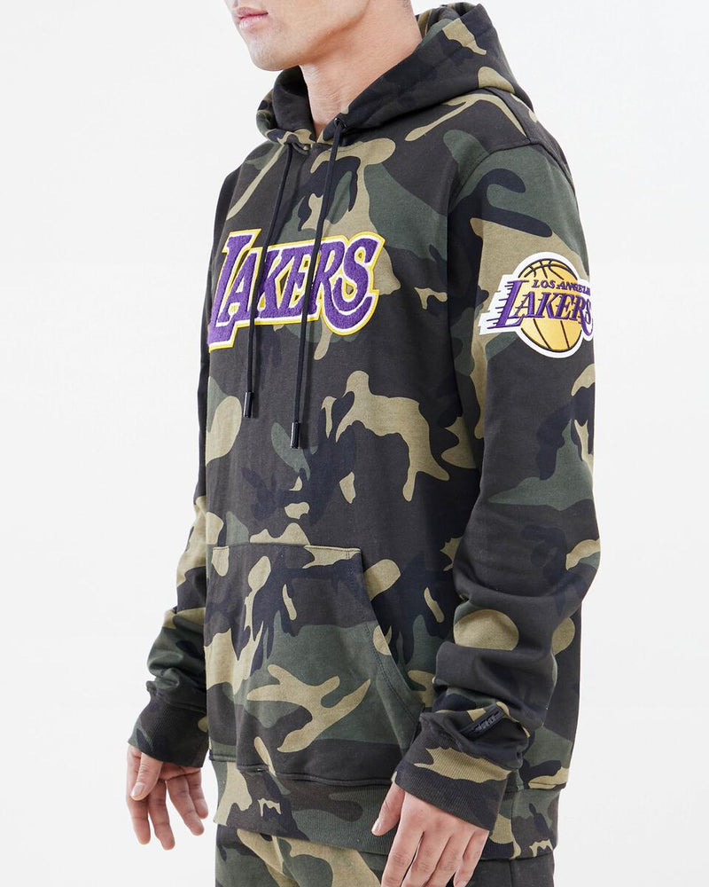 Pro Standard 'LA Lakers' Logo Pro Team Hoodie (Camo) BLL553478 - Fresh N Fitted Inc