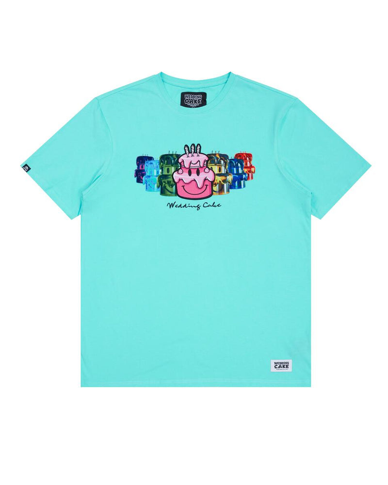 Wedding Cake 'Gummy Land' T-Shirt (Mint) WC1970132 - Fresh N Fitted Inc