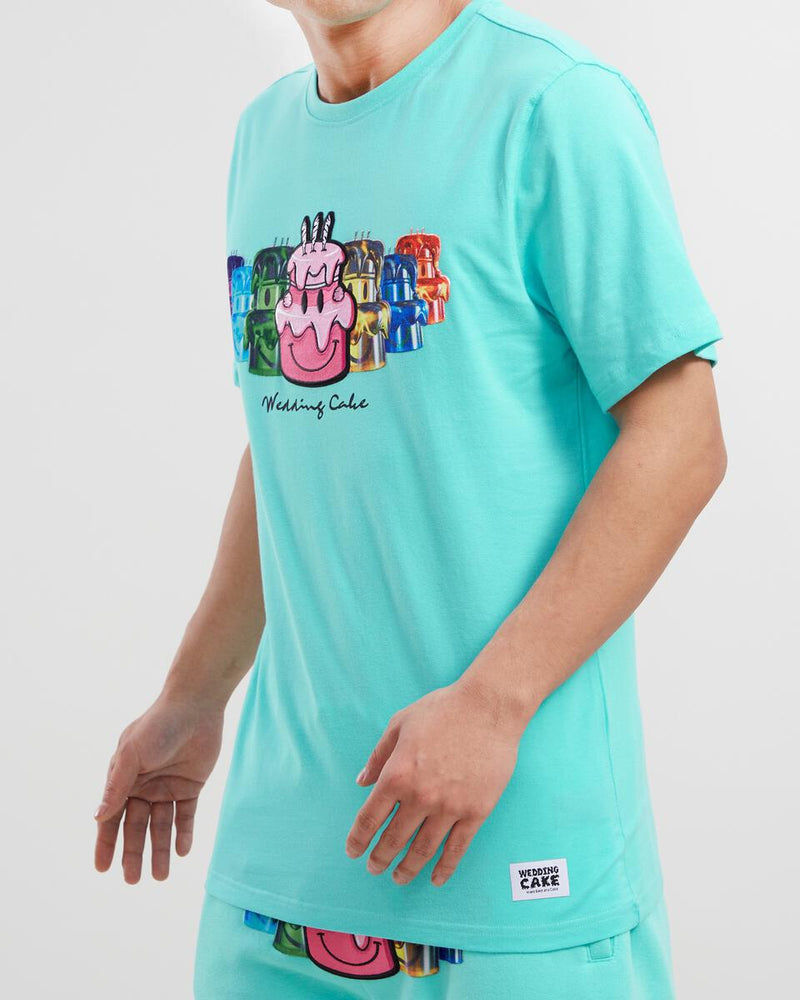 Wedding Cake 'Gummy Land' T-Shirt (Mint) WC1970132 - Fresh N Fitted Inc