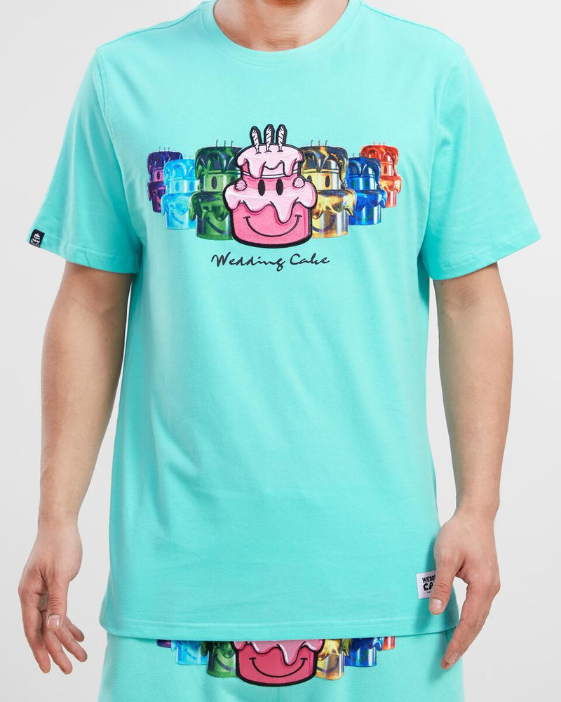 Wedding Cake 'Gummy Land' T-Shirt (Mint) WC1970132 - Fresh N Fitted Inc