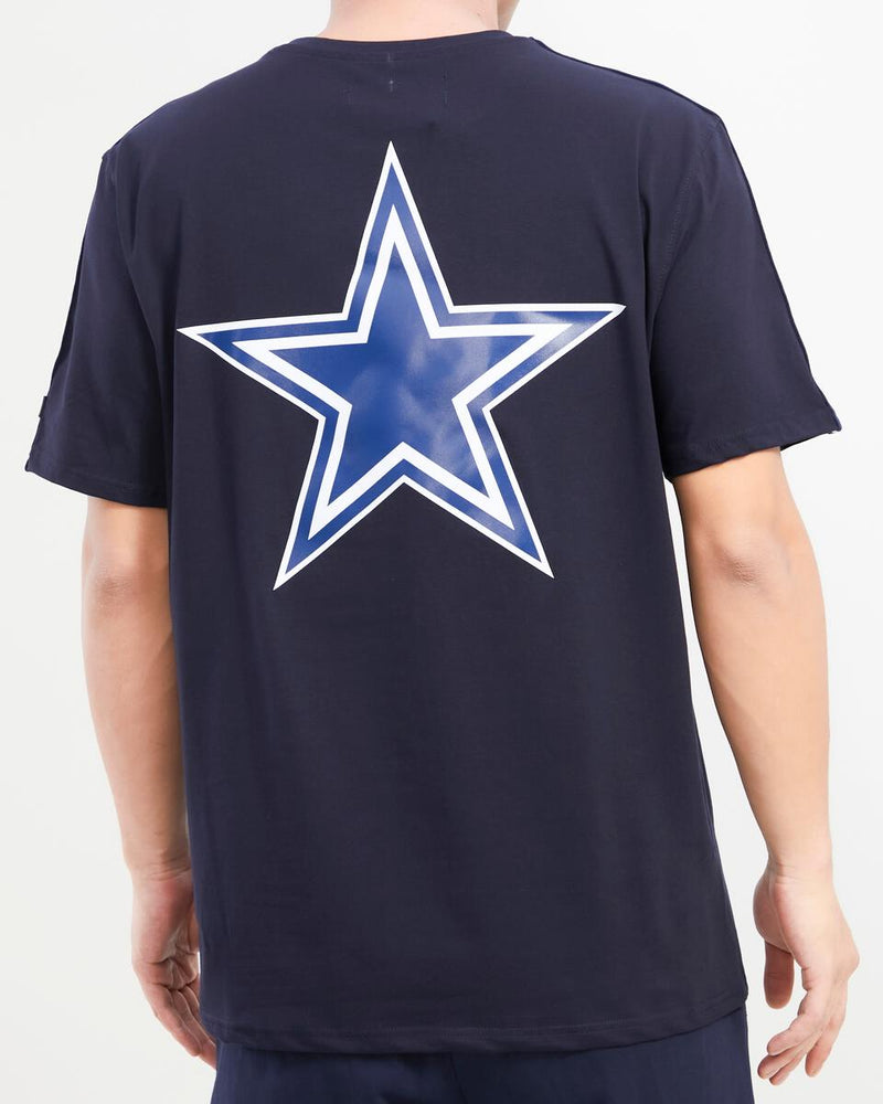 Pro Standard Dallas Cowboys Logo Pro Team Tape Shirt (Midnight Navy) FDC141907 - Fresh N Fitted Inc