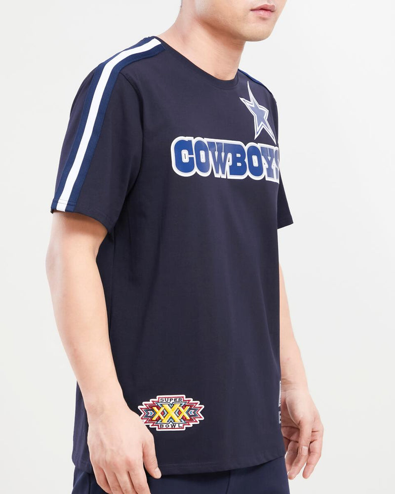 Pro Standard Dallas Cowboys Logo Pro Team Tape Shirt (Midnight Navy) FDC141907 - Fresh N Fitted Inc