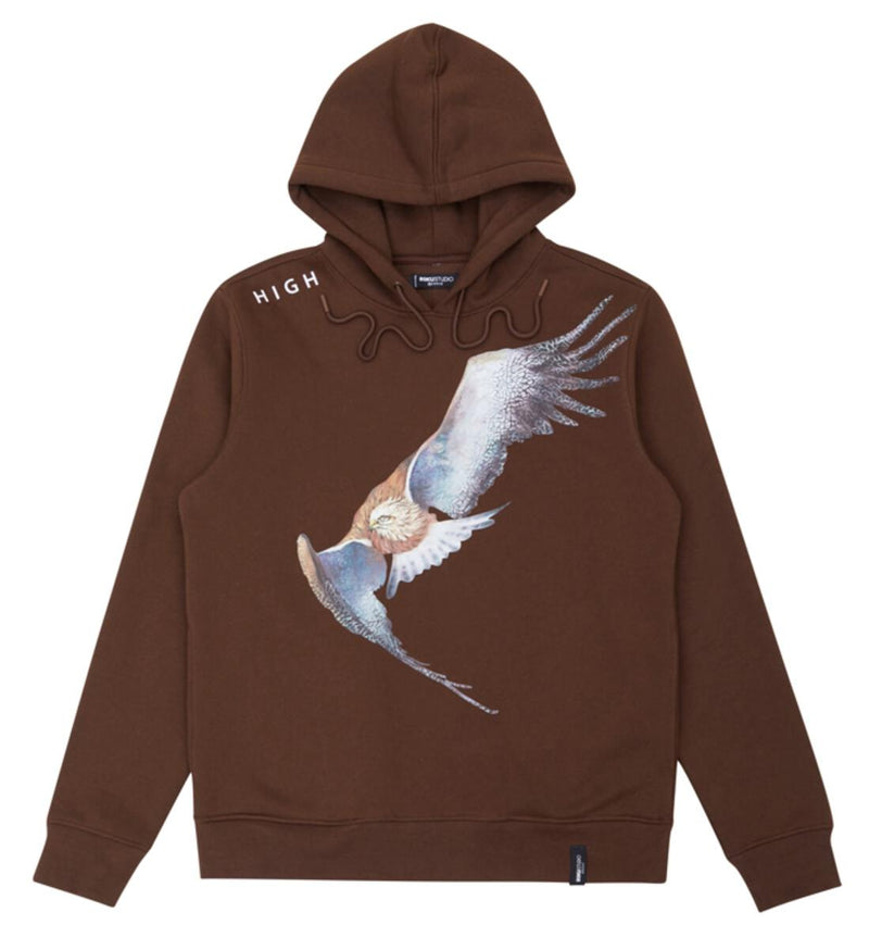 Roku Studio 'High Eagle' Hoodie (Brown) RK5480847 - Fresh N Fitted Inc