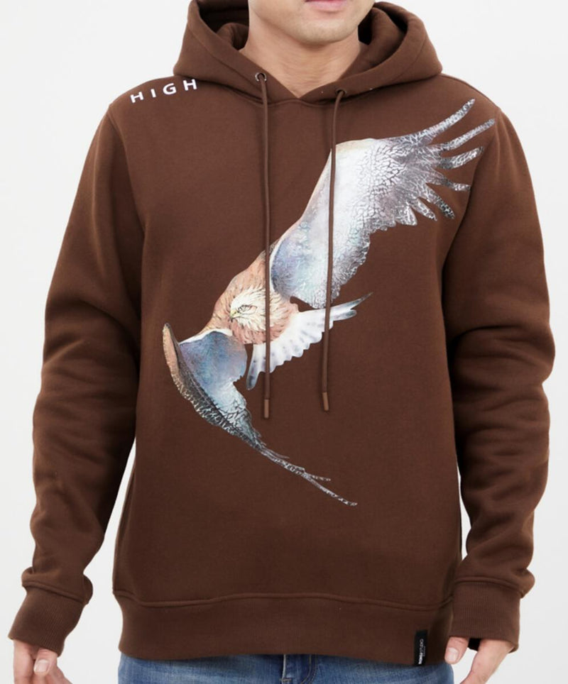 Roku Studio 'High Eagle' Hoodie (Brown) RK5480847 - Fresh N Fitted Inc