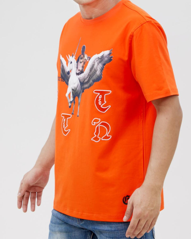 Eternity 'Euphoria' T-Shirt (Orange) E1134336 - Fresh N Fitted Inc