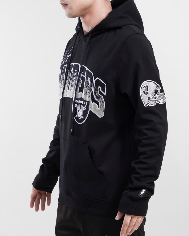 Pro Standard Las Vegas Raiders Hometown Logo Pro Team Hoodie (Black) FOR541897 - Fresh N Fitted Inc