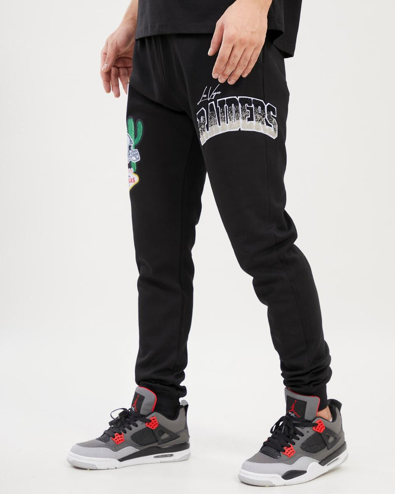 Pro Standard Las Vegas Raiders Hometown Pro Team Sweat Pants (Black) FOR441899 - Fresh N Fitted Inc