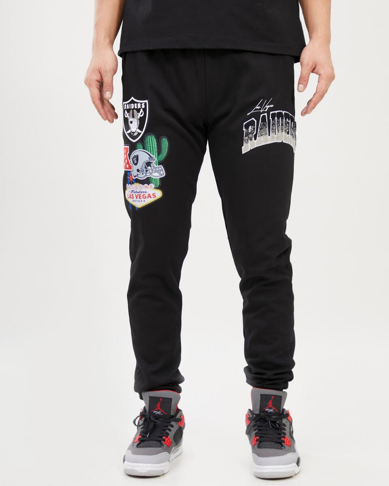 Pro Standard Las Vegas Raiders Hometown Pro Team Sweat Pants (Black) FOR441899 - Fresh N Fitted Inc