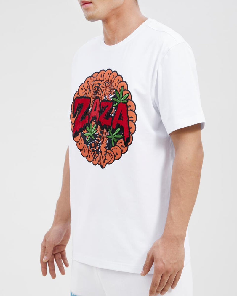 Zaza 'Zabuya' T-Shirt (White) ZA1960028 - Fresh N Fitted Inc