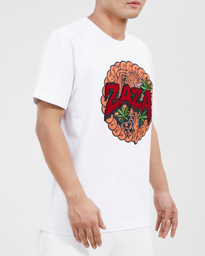 Zaza 'Zabuya' T-Shirt (White) ZA1960028 - Fresh N Fitted Inc