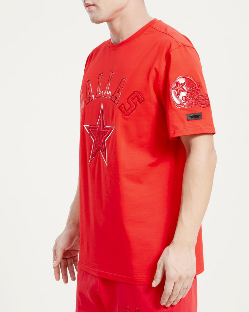 Pro Standard 'Dallas' Logo T-Shirt (Triple Red) FDC142458 - Fresh N Fitted Inc