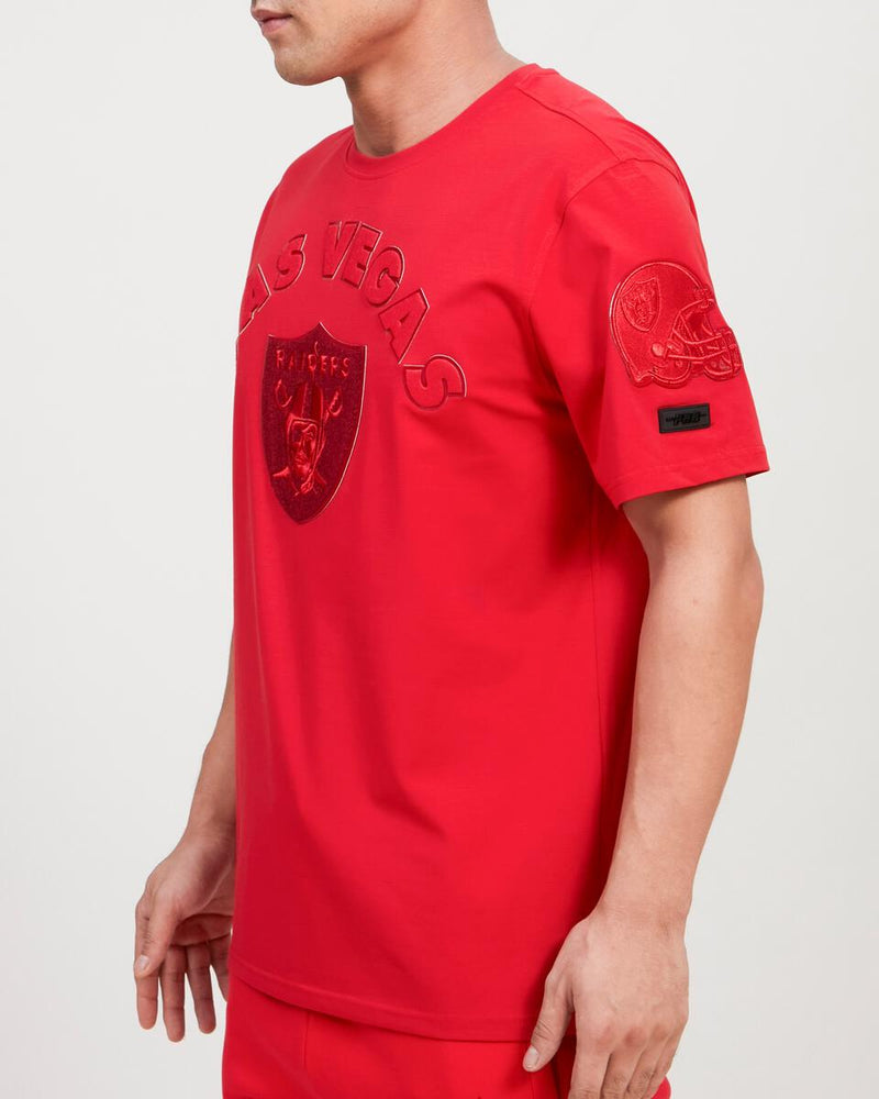 Pro Standard 'Las Vegas' Logo T-Shirt (Triple Red) FOR142466 - Fresh N Fitted Inc