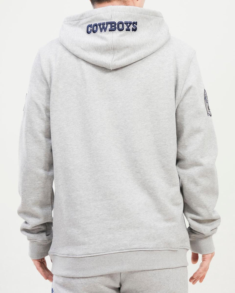 Pro Standard Dallas 'Cowboys Old English' Hoodie (H.Grey) FDC541946-HGR - Fresh N Fitted Inc