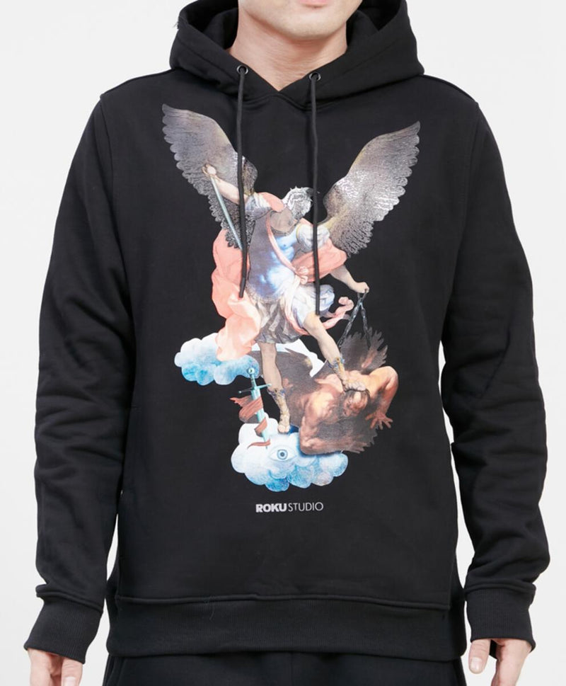 Roku Studio 'Angel Warrior' Hoodie (Black) RK5480896 - Fresh N Fitted Inc