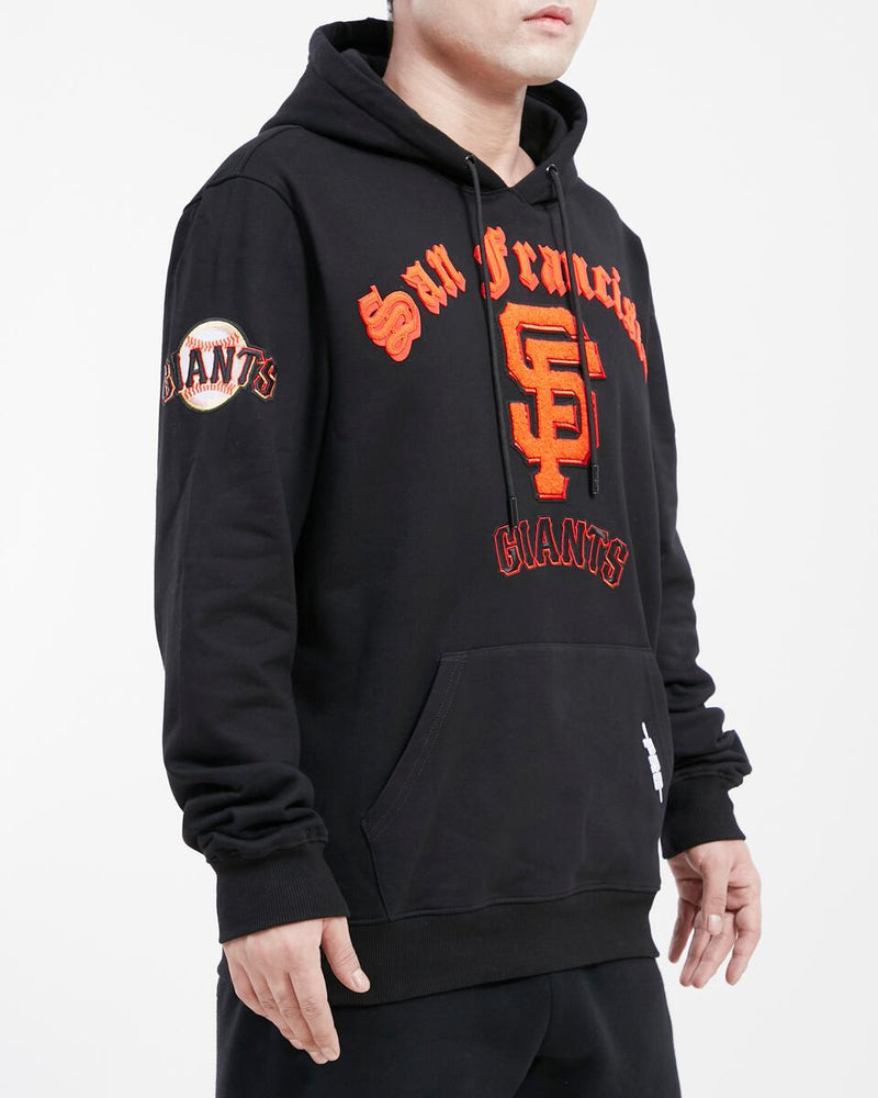 Pro Standard San Francisco Giants 'Old English' Hoodie (Black) LSG533689 - Fresh N Fitted Inc