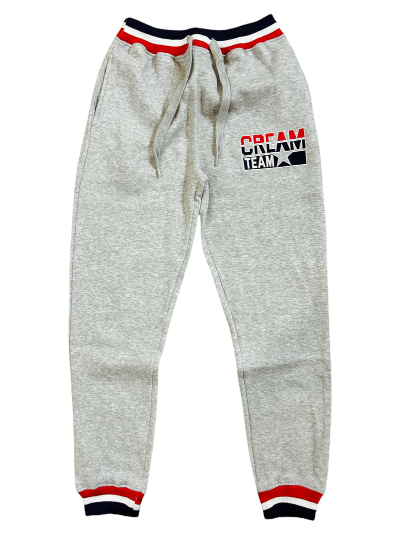 Evolution Kids 'Cream Team' Joggers (Heather Grey) 10333/45315 LK/K - Fresh N Fitted Inc