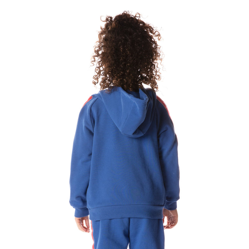 Kappa Kids 'Logo Tape Dapet' Hoodie (Blue) 33194WW - Fresh N Fitted Inc