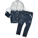 Elite Denim Kids Denim Jacket (Arctic Grey) 644 T1-JR K/YB - Fresh N Fitted Inc