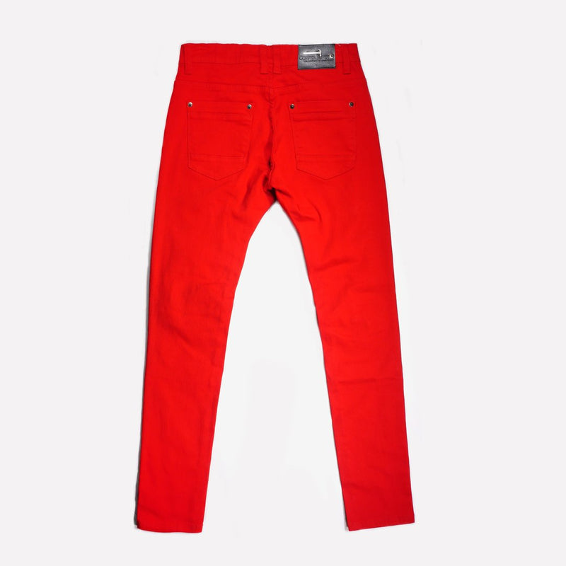 Copper Rivet Ripped Denim (Red) 913211 - Fresh N Fitted Inc