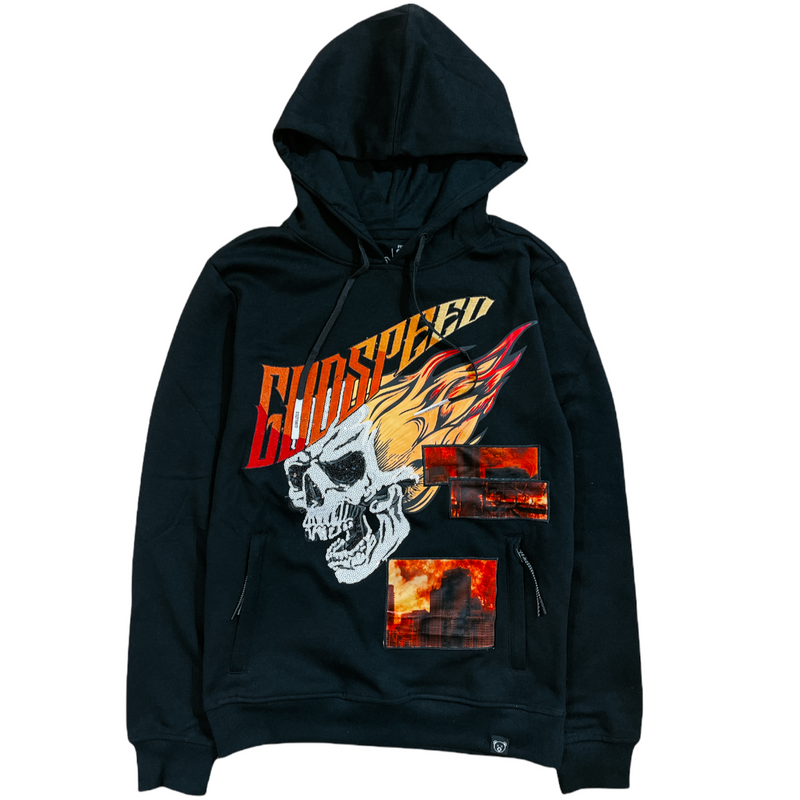 Civilized 'God Speed' Hoodie (Black) CV1208 - Fresh N Fitted Inc