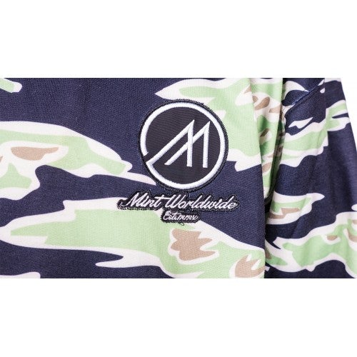 Mint Tigerstripe Camo Hoodie (Woodland) - Fresh N Fitted Inc